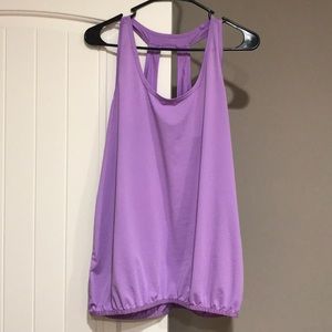 Lilac workout top